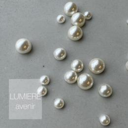 LUMIERE ビックパールMIX ホワイト
