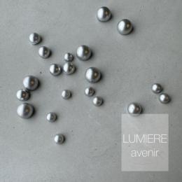 LUMIERE ビックパールMIX グレー