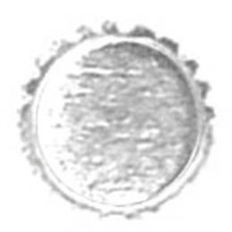 △オリジナル ストーン台皿 3mm シルバー 10P