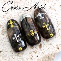KiraNail クロス アリエル ゴールド 5P