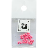 KiraNail ミニカラーリボン コルデラ ピンク 10P