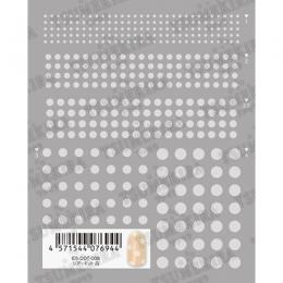 ツメキラes シアードット 白 ES-DOT-008