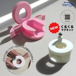 WSPT くるくるマグネット ピンク