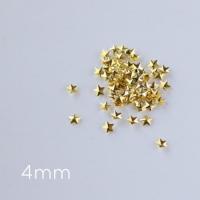 Bonnail プランプスタッズ ゴールド スター 4mm