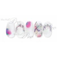 写ネイル Romantic Hydrangea RUMI-017