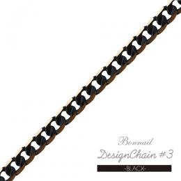 Bonnail デザインチェーン #3ブラック