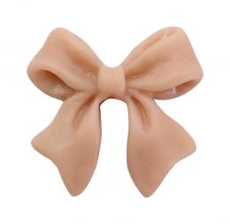 MATIERE 3Dリボン ミディアム ナチュラルピンク 5P