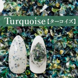 SMint フラワーモチーフパウダー Turquoise