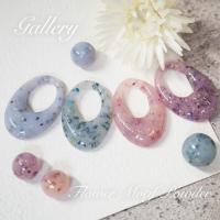 SMint フラワーモチーフパウダー Turquoise
