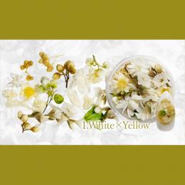 SMint フルレット2 1.White×Yellow