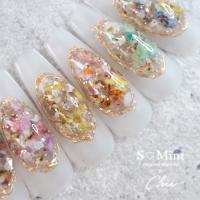 SMint フラワーフレーク2 aqua