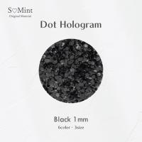SMint ドット ホログラム 10.ブラック 1mm