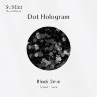 SMint ドット ホログラム 11.ブラック 2mm