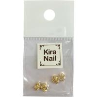 Kira Nail ジュリエットリボン ゴールド 2個