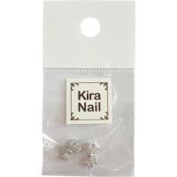 Kira Nail ジュリエットリボン シルバー 2個