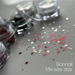 Bonnail ミックスサイズスター シルバー