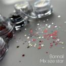 Bonnail ミックスサイズスター シルバー