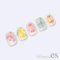ツメキラes 花占いマーガレット ホワイト ES-HUM-001