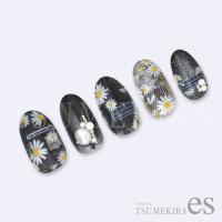 ツメキラes 花占いマーガレット ホワイト ES-HUM-001