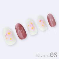 ツメキラes 花占いマーガレット ピンク ES-HUM-002