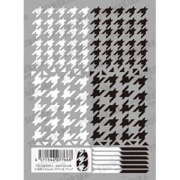 ツメキラ 千鳥格子Grande WH&BK NN-CDR-008