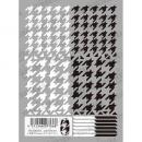 ツメキラ 千鳥格子Grande WH&BK NN-CDR-008