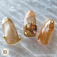 KiraNail スクエアドロップ エリザ シトロンオーロラ