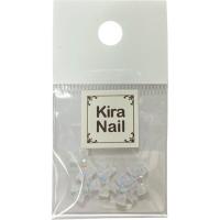 KiraNail オーロラキュアリボン ホワイト 5P