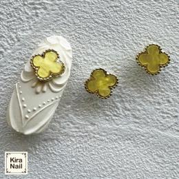 KiraNail クローバーアーペ M 3P イエロー
