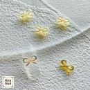 KiraNail オーロララインリボン オーロライエロー 10P