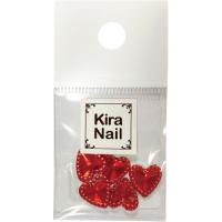 KiraNail ビビハニーハート レッド 5P