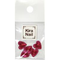 KiraNail ビビハニーハート ショッキングピンク 5P