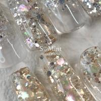 SMint シェルヴェールグリッター 1.プラチナ