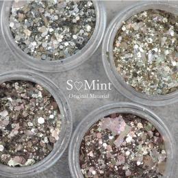 SMint シェルヴェールグリッター 4色セット