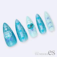 ツメキラes カラーハート LIGHT BLUE ES-CHT-003