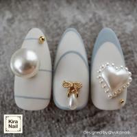 KiraNail リボンチュニック ゴールド