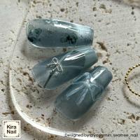 KiraNail リボンチュニック シルバー