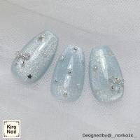 KiraNail リボンチュニック シルバー