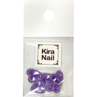 KiraNail ビビハニーハート パープル 5P