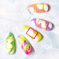 BonnailXmda スクエアフォーカスL ネオンイエロー 6P