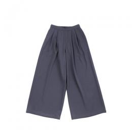 MY FORME スパーワイドパンツ ダークグレー S