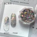 IGNY ラメホロMIX 人魚の煌めき ピンク