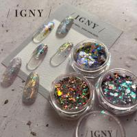 IGNY ラメホロMIX 人魚の煌めき ピンク