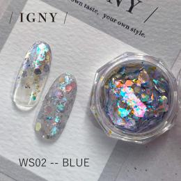IGNY ラメホロMIX 人魚の煌めき ブルー