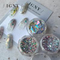 IGNY ラメホロMIX 人魚の煌めき ブルー
