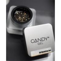 CANDY+ 3Dモデリングジェル グリッターゴールド 4g
