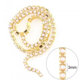 セレクション 3mm パールチェーン 10cm