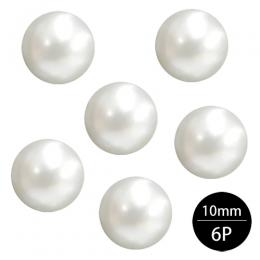アクリルストーン ミニパールホワイト 10mm 6P