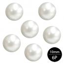 アクリルストーン ミニパールホワイト 10mm 6P