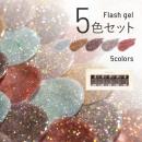 エメナ フラッシュジェル 5色セット 1017-1021